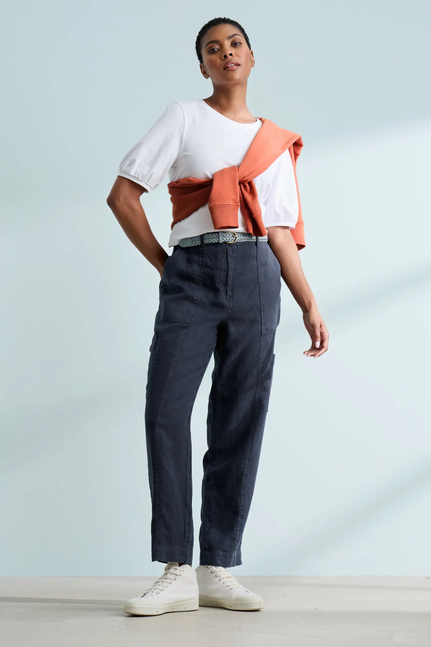 Rock Pipit Linen Trousers