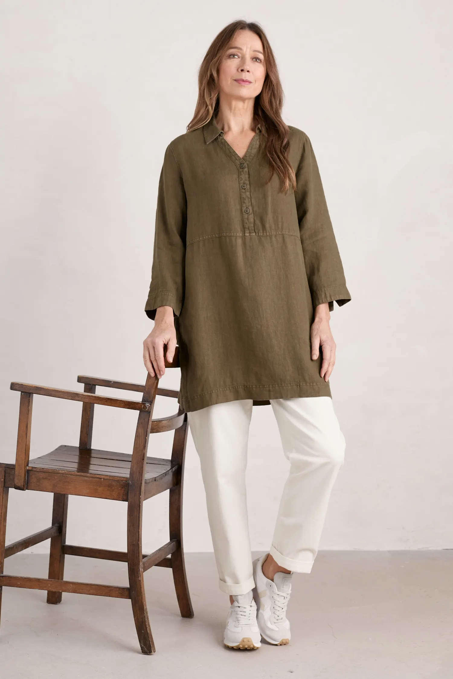 Early Sun Linen Tunic