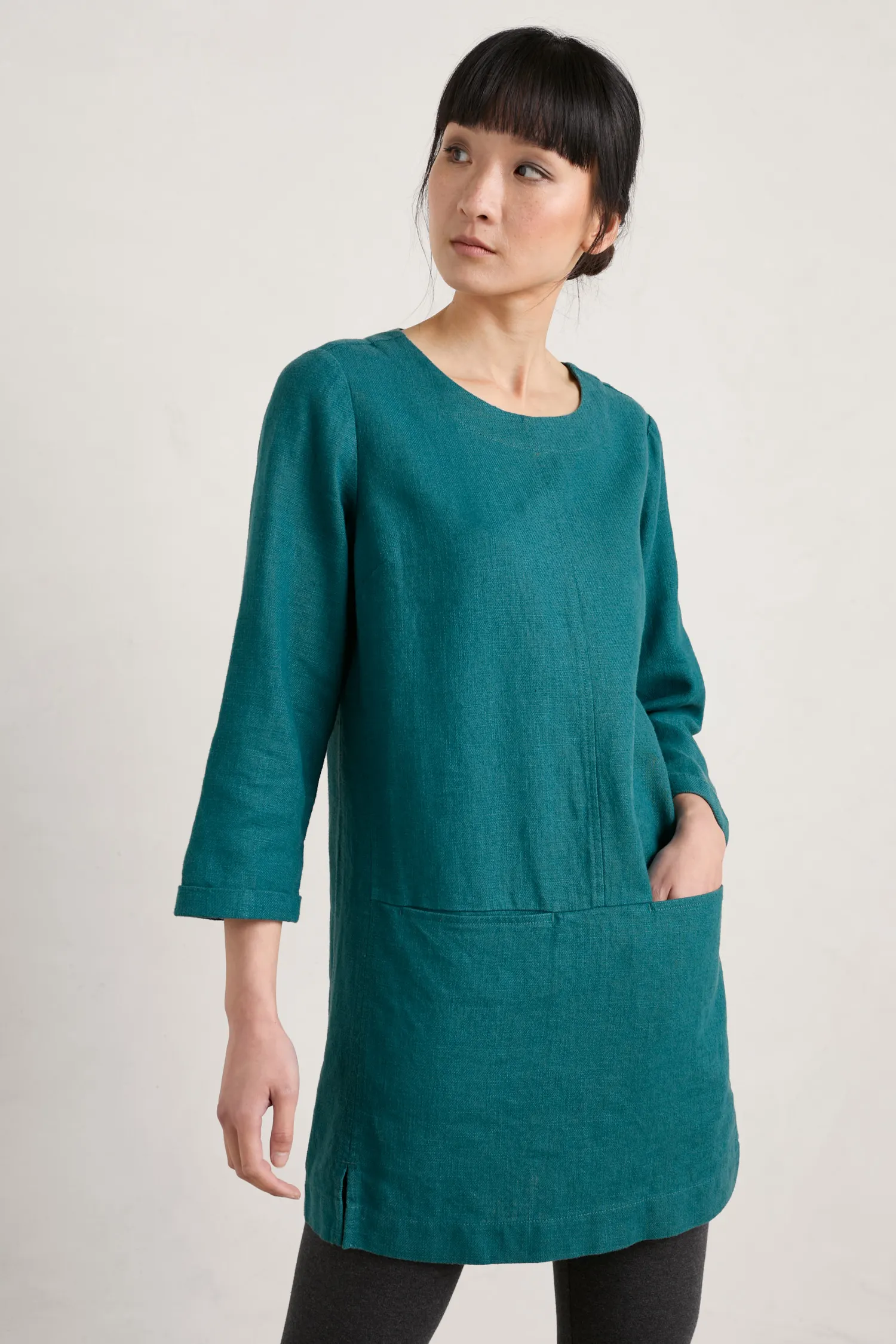 St Agnes Clay Ramie-blend Tunic