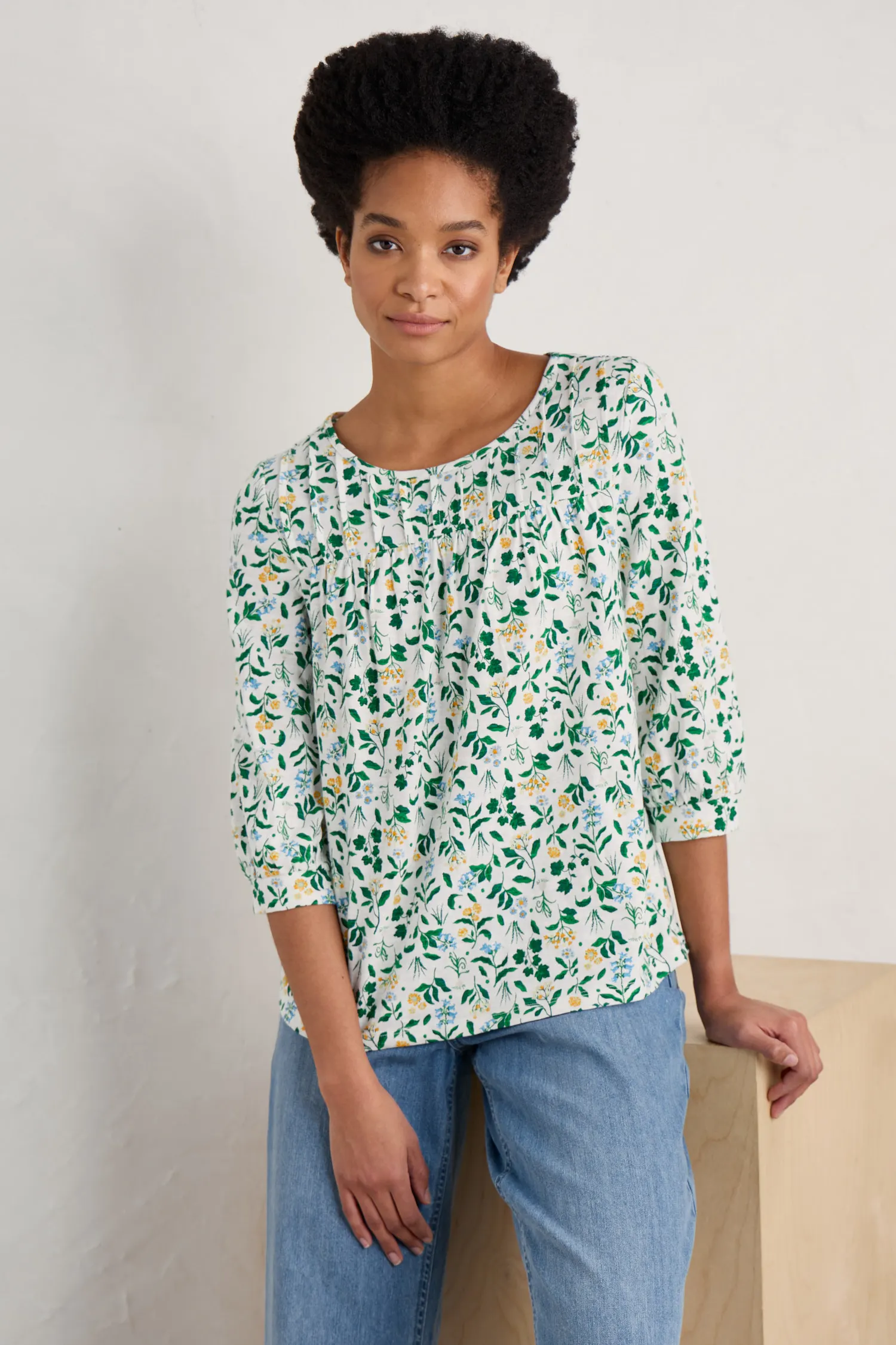Stenalees Gathered Top