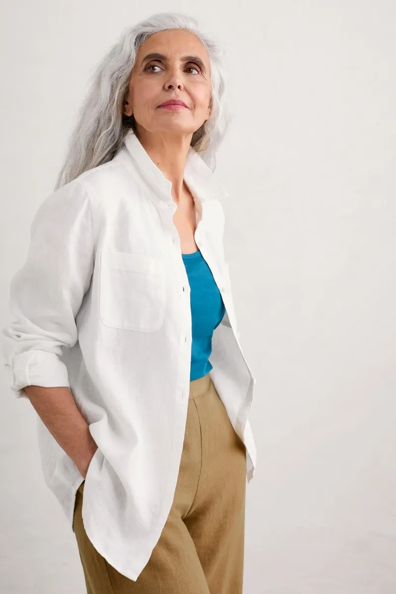 Hazel Branch Linen Shirt
