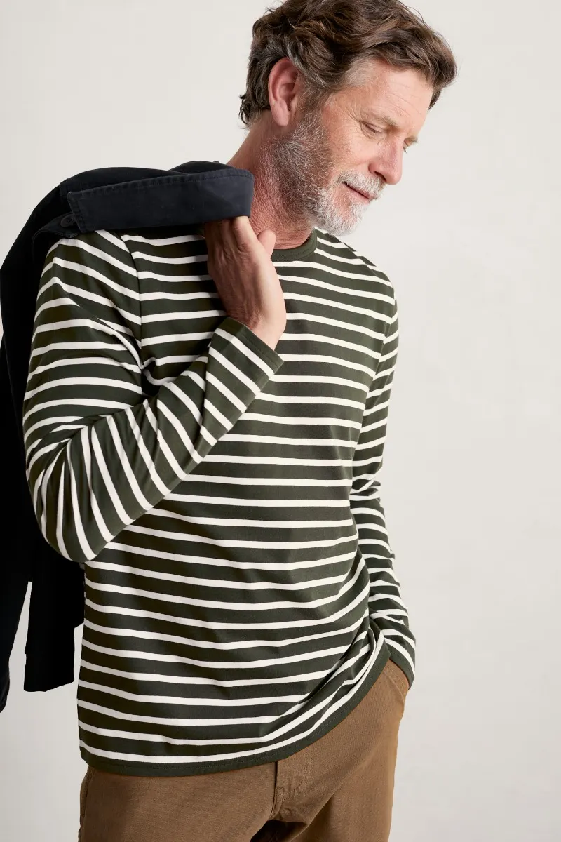 Men's Sailor Shirt With Crew Neck (GOTS)