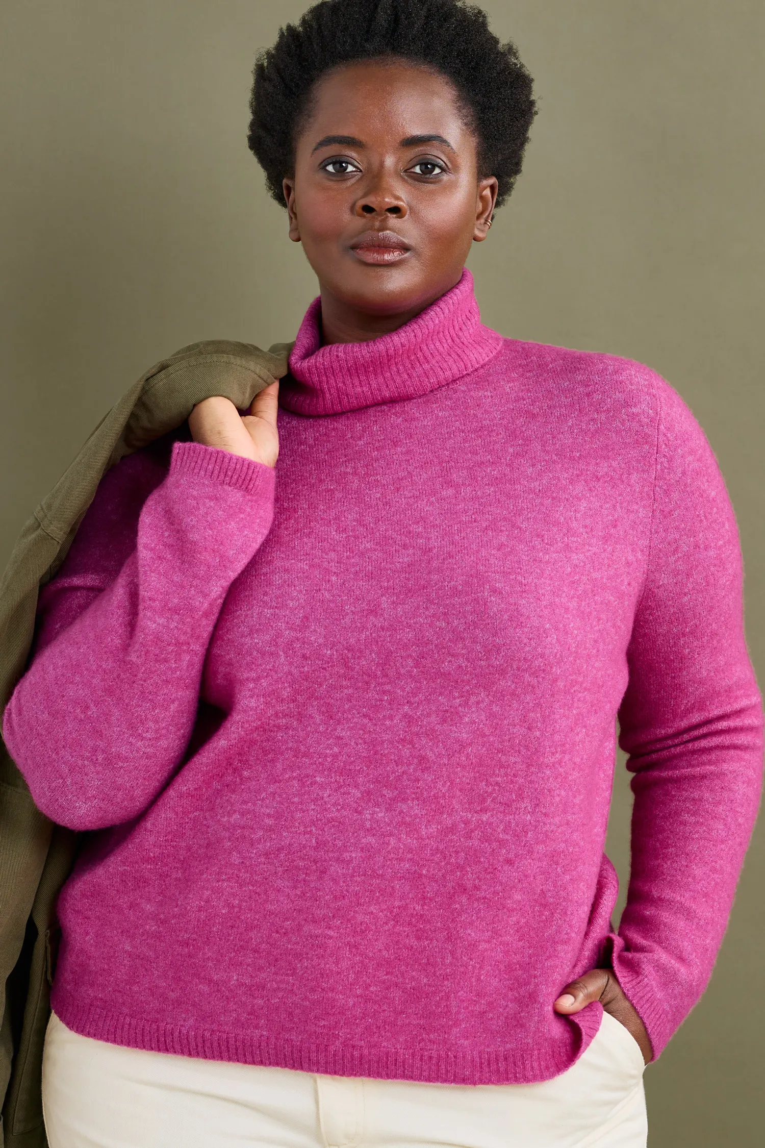 Cloud Chasing Roll Neck Jumper