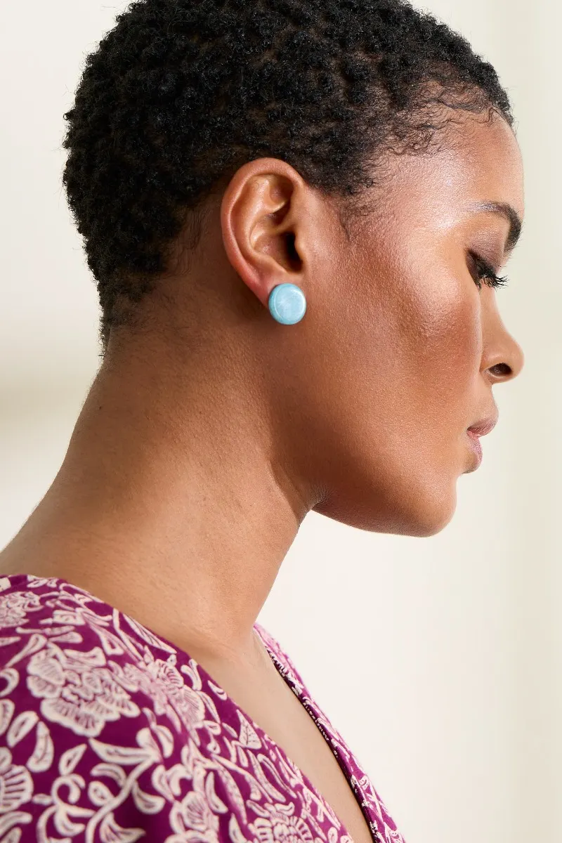 Ballowall Circle Stud Earrings