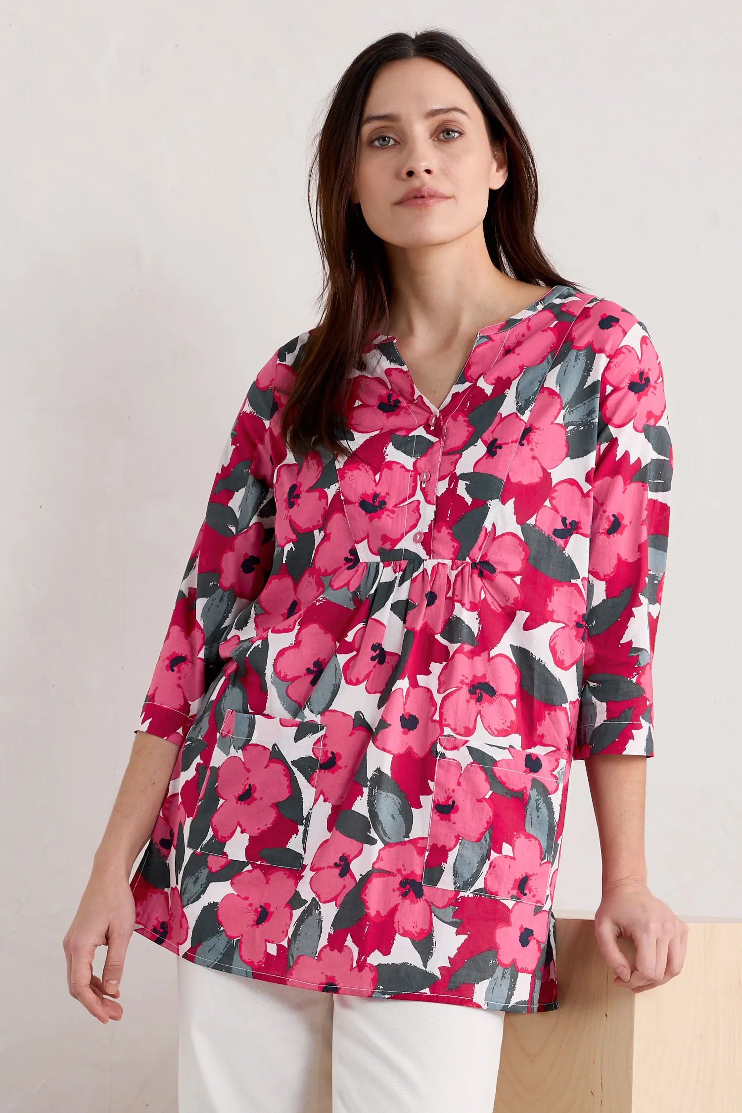 Aventurier Printed Cotton Tunic (GOTS)