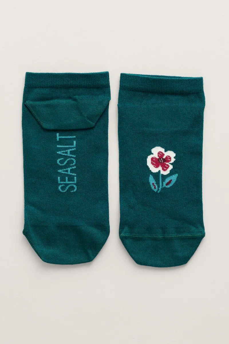 Women's Arty Organic Cotton Trainer Socks