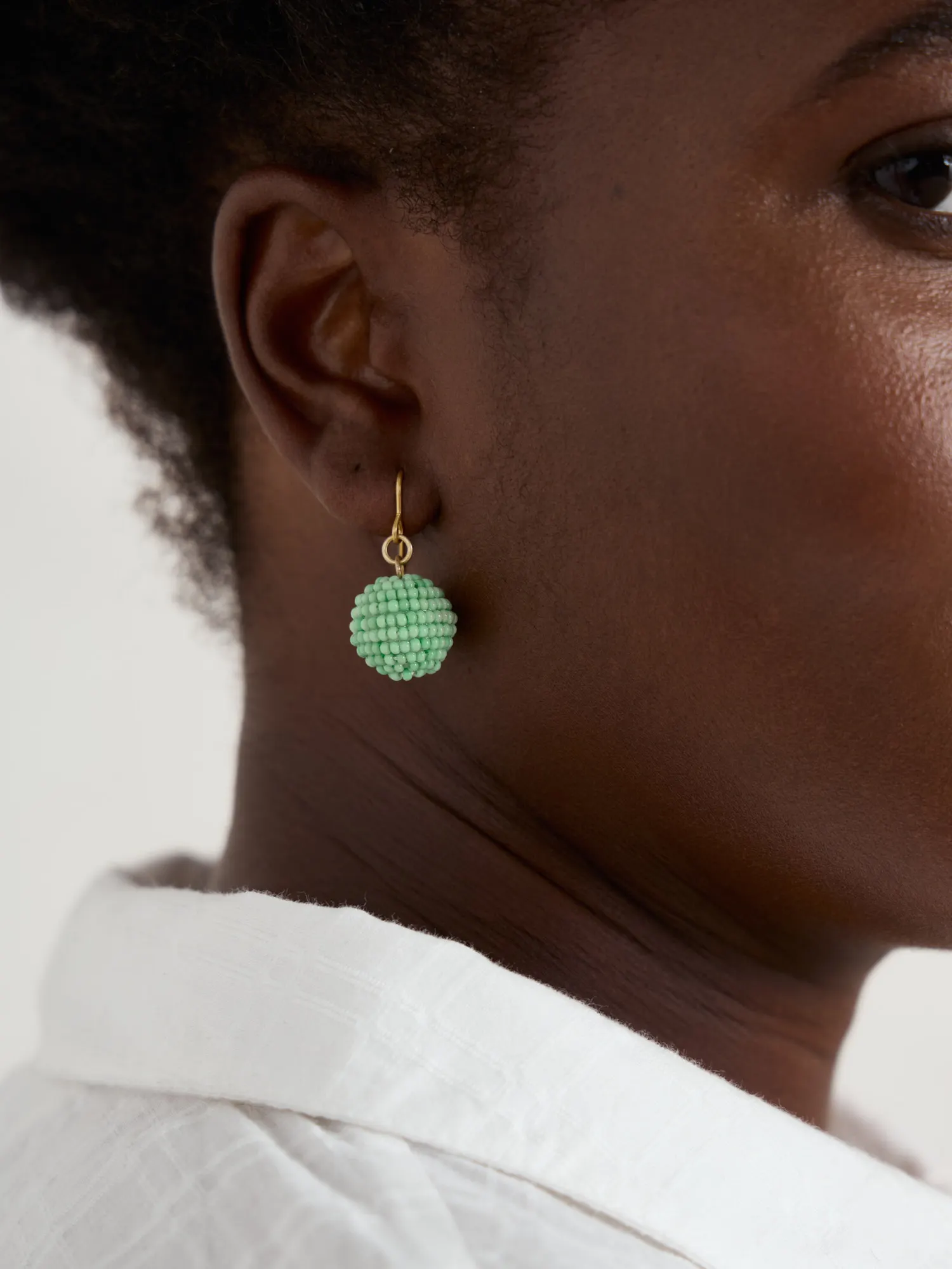 Condurrow Beaded Drop Earrings