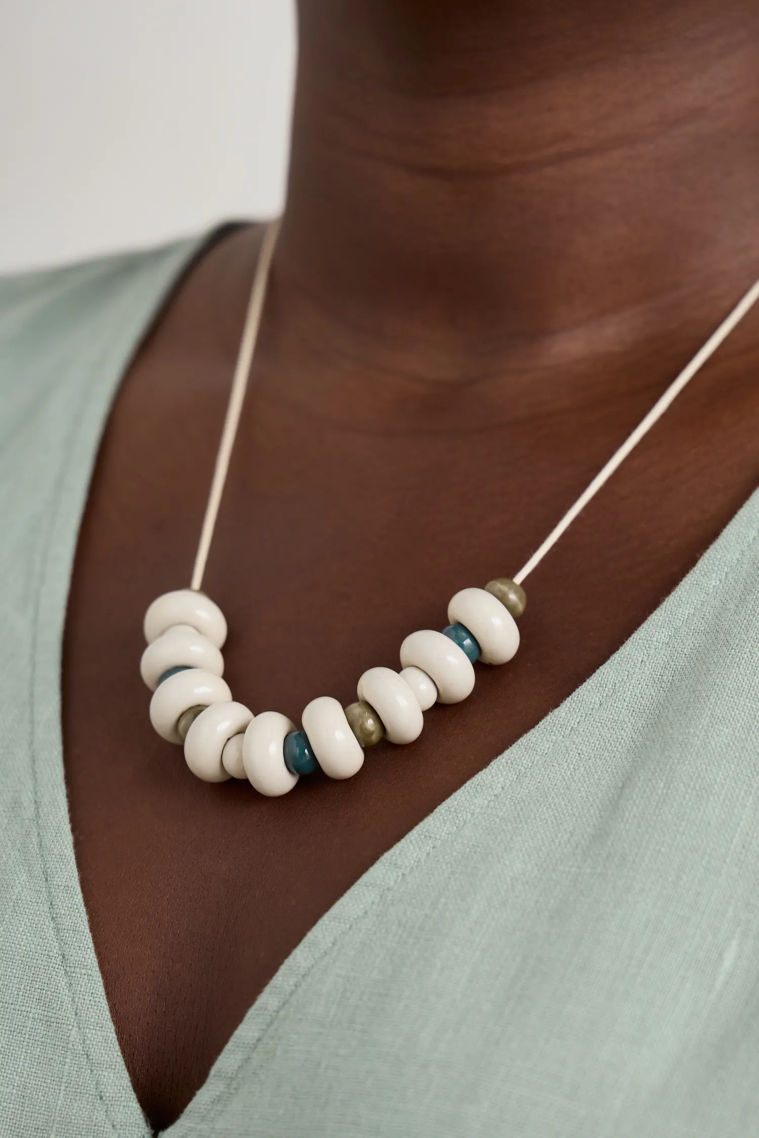 Rushes Beaded Necklace