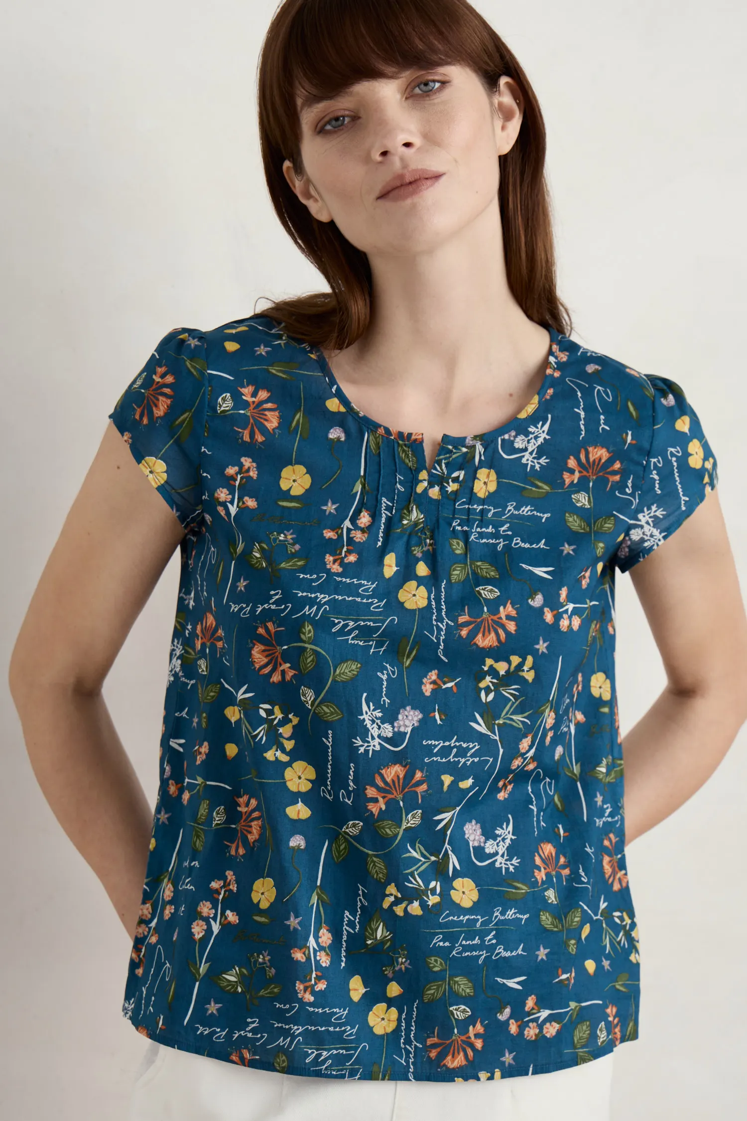 Garden Gate Cotton Top