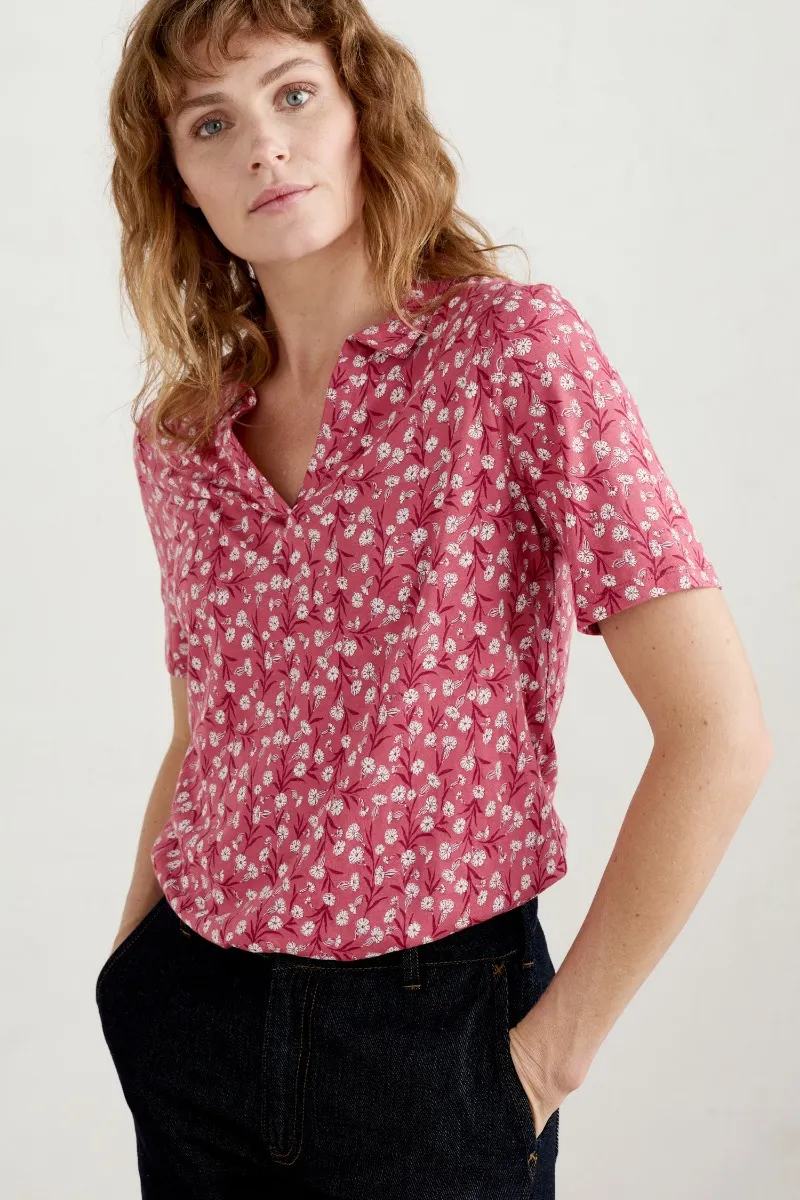Misty Sky Short Sleeve Jersey Shirt