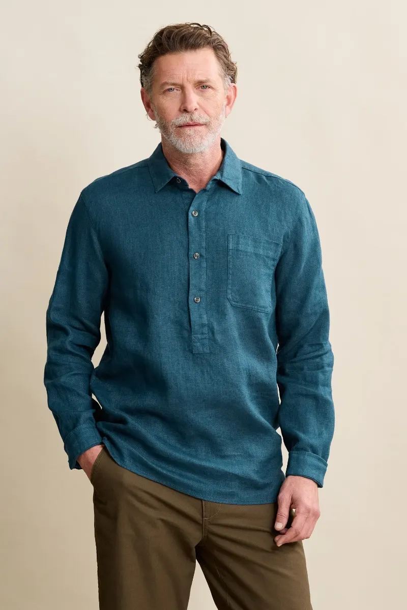 Men's Artist's Linen Shirt
