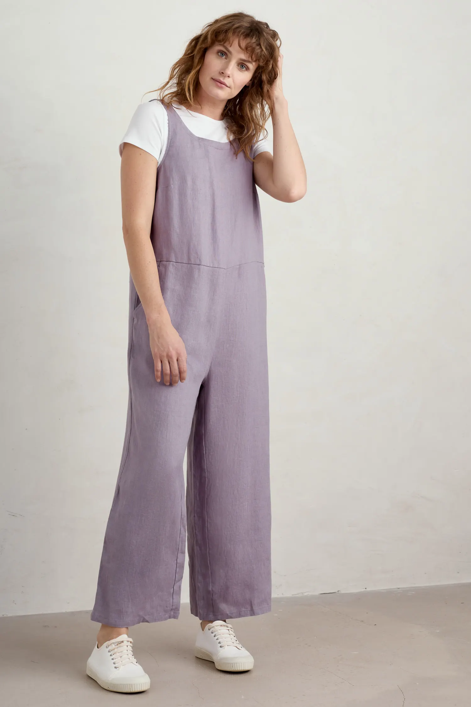 Salt Air Linen Jumpsuit