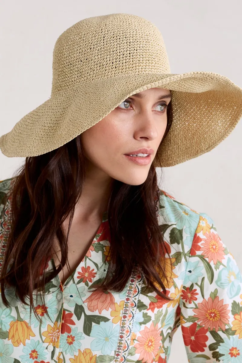 Sculpture Garden Wide Brim Sunhat