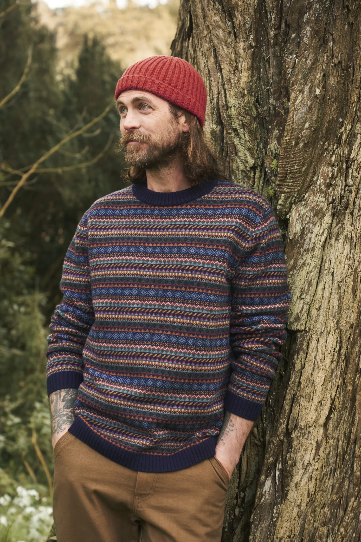 Men's Polventon Fair Isle Jumper