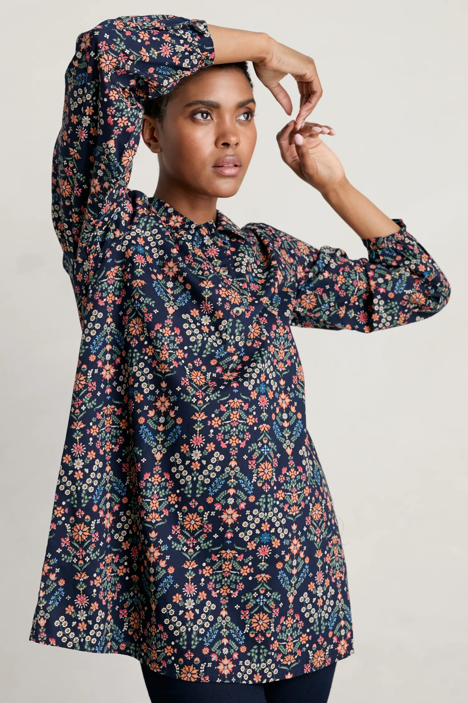Wishing Gate Collared Tunic (GOTS)