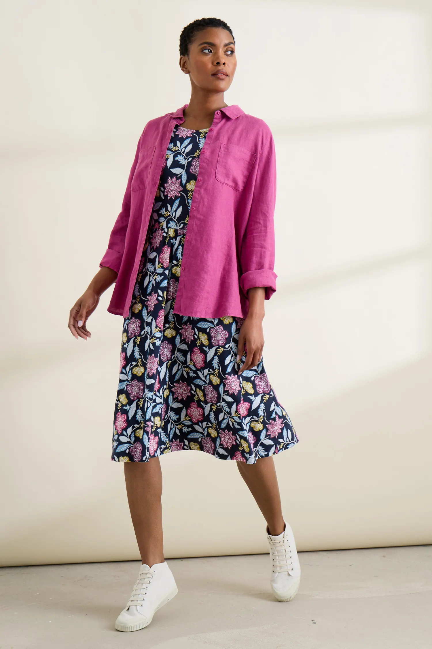 April Short Sleeve Dress