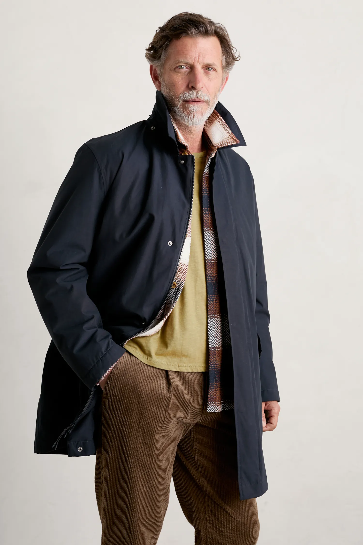 Men's Stone Wave Waterproof Coat