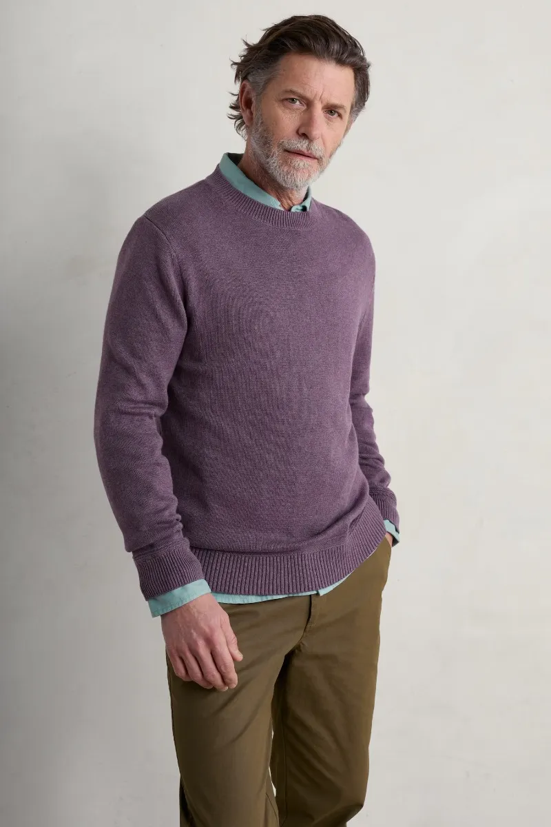 Men's Moorstone Knitted Organic Cotton Jumper