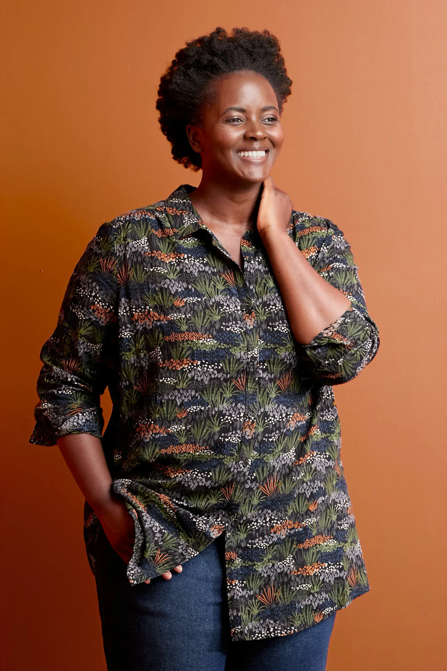 Wren Flutter Longline Shirt