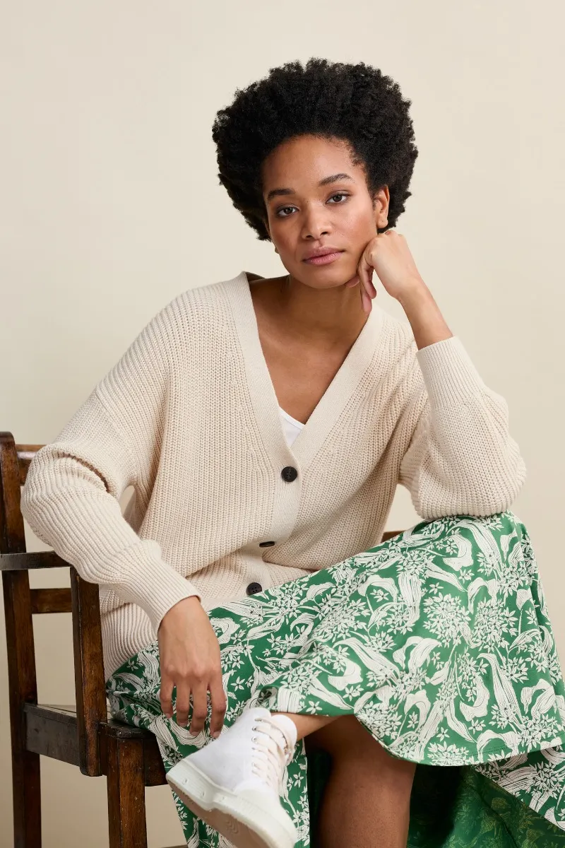 Winding Creek Organic Cotton Knit Cardigan