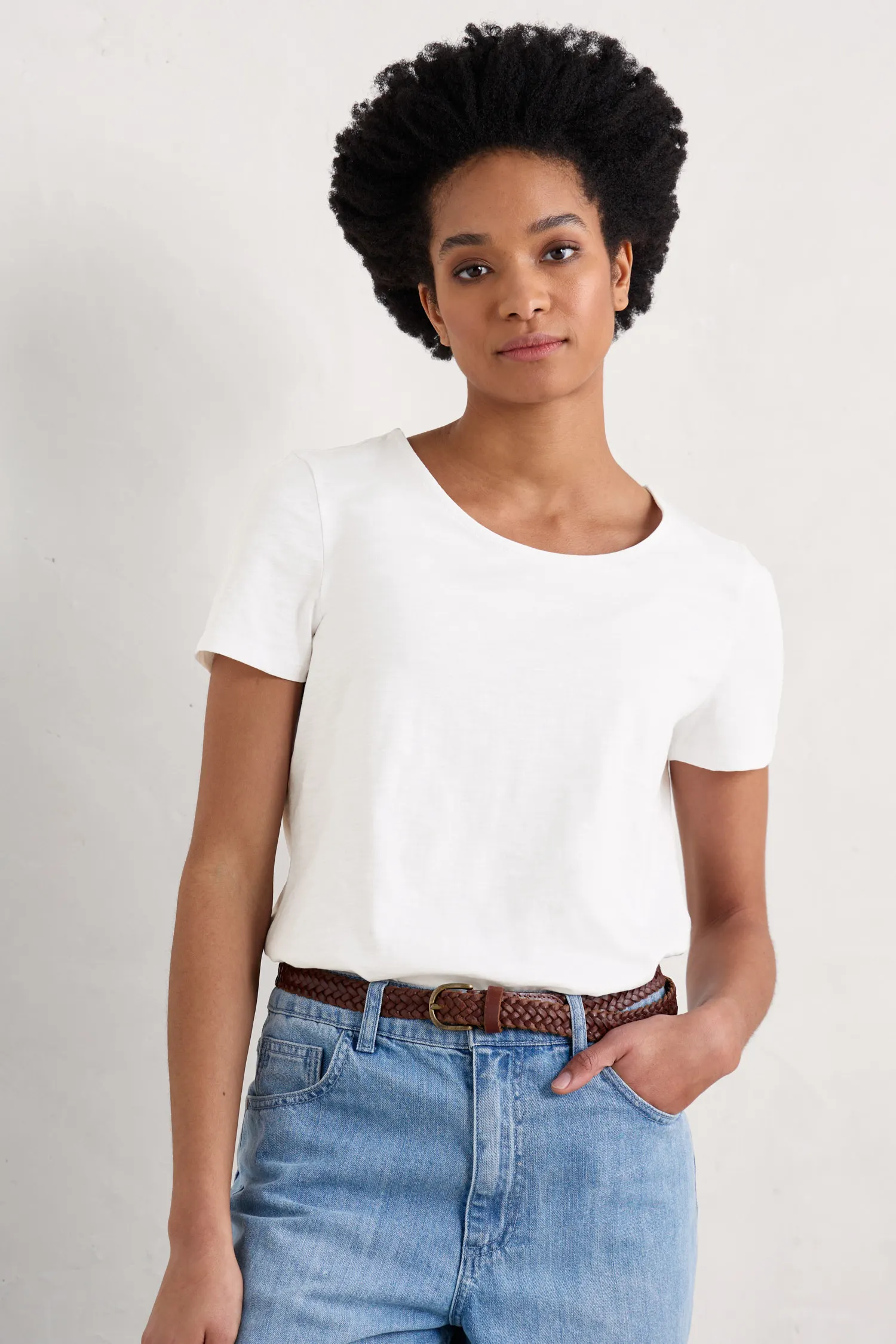 Camerance Scoop Neck T-Shirt (GOTS)