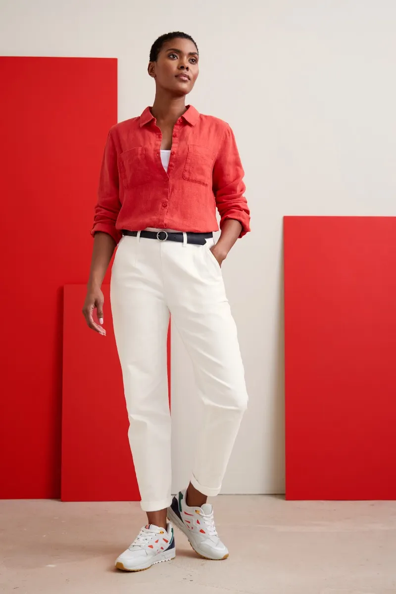 Hazel Branch Linen Shirt