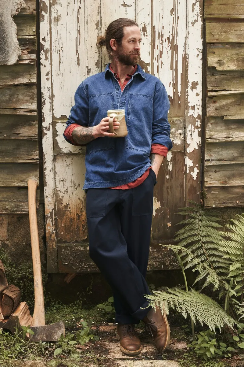 Men's Hawser Denim Overshirt