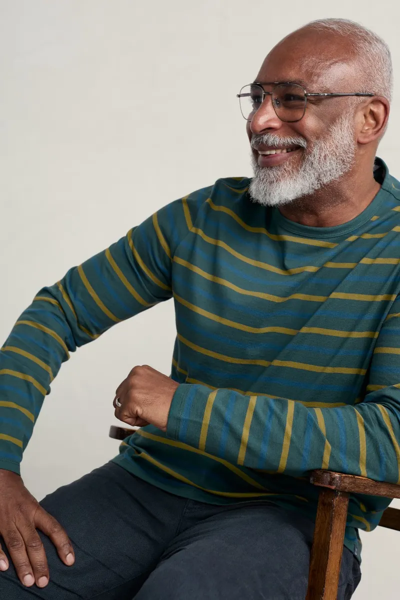 Men's Sailor Shirt With Crew Neck (GOTS)