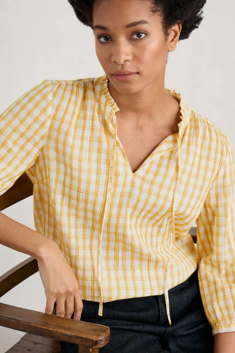 Winnard 3/4 Sleeve Top (GOTS)