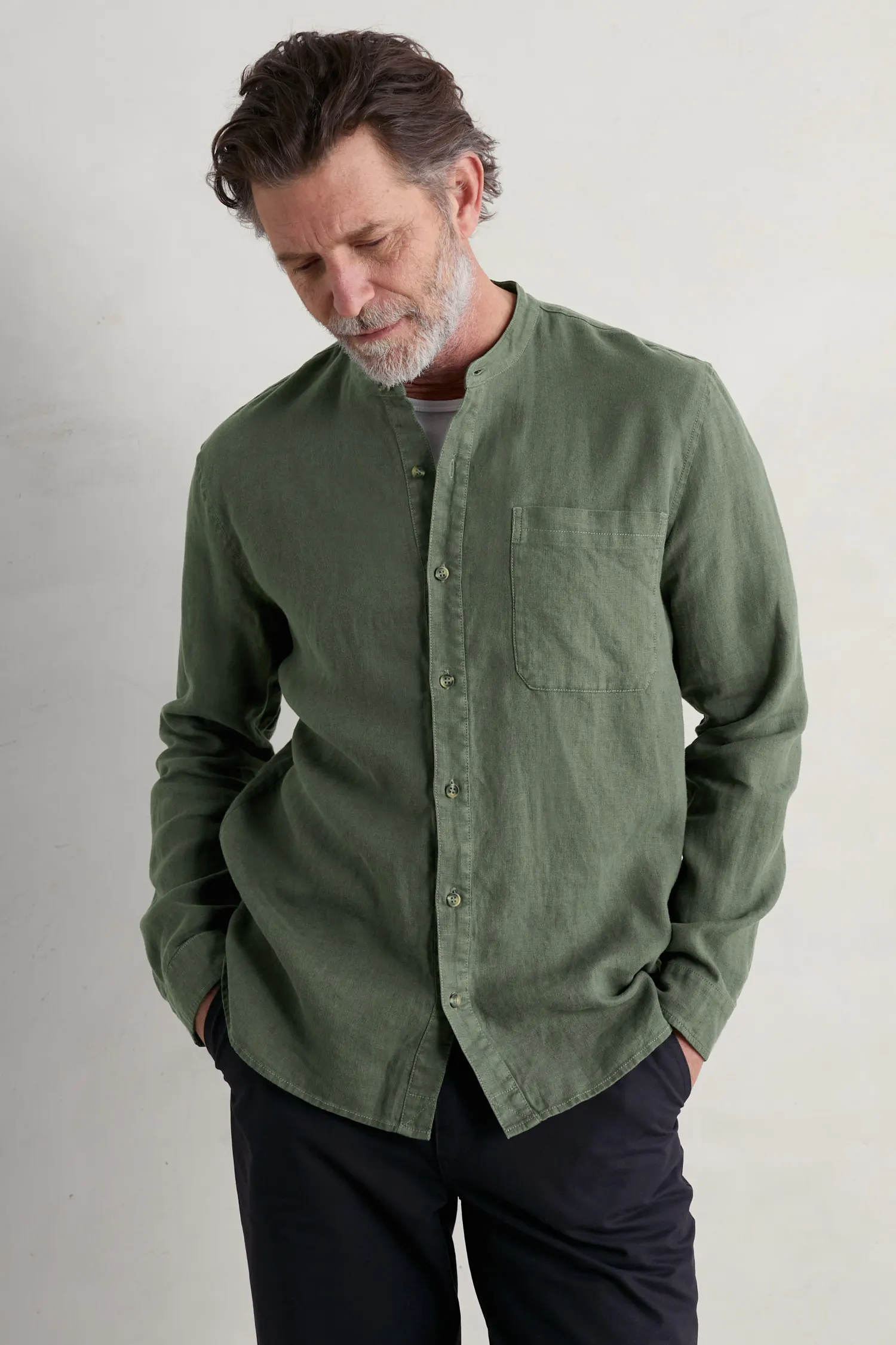 Men's Porlock Linen Shirt