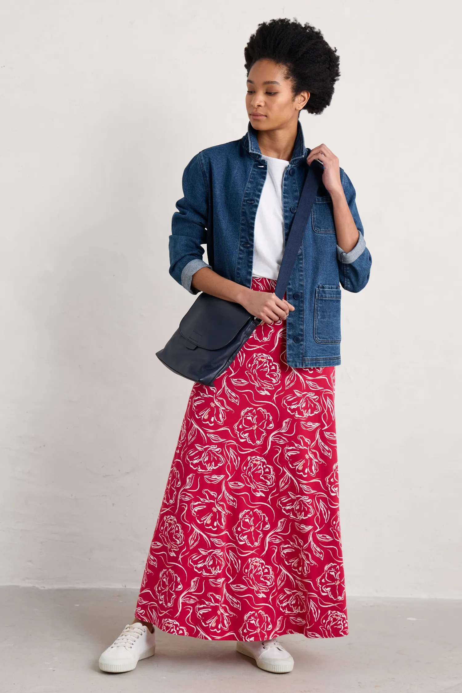 Rose Jersey Skirt