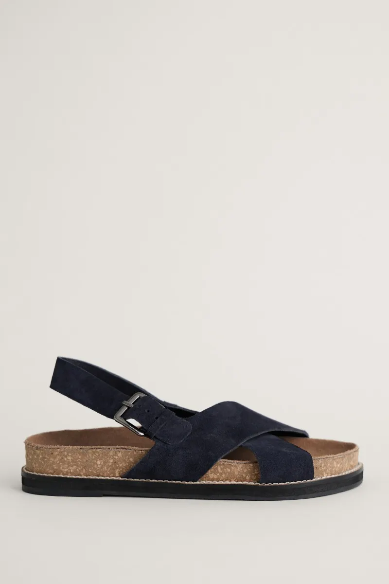 Wilder Shores Crossover Leather Sandals