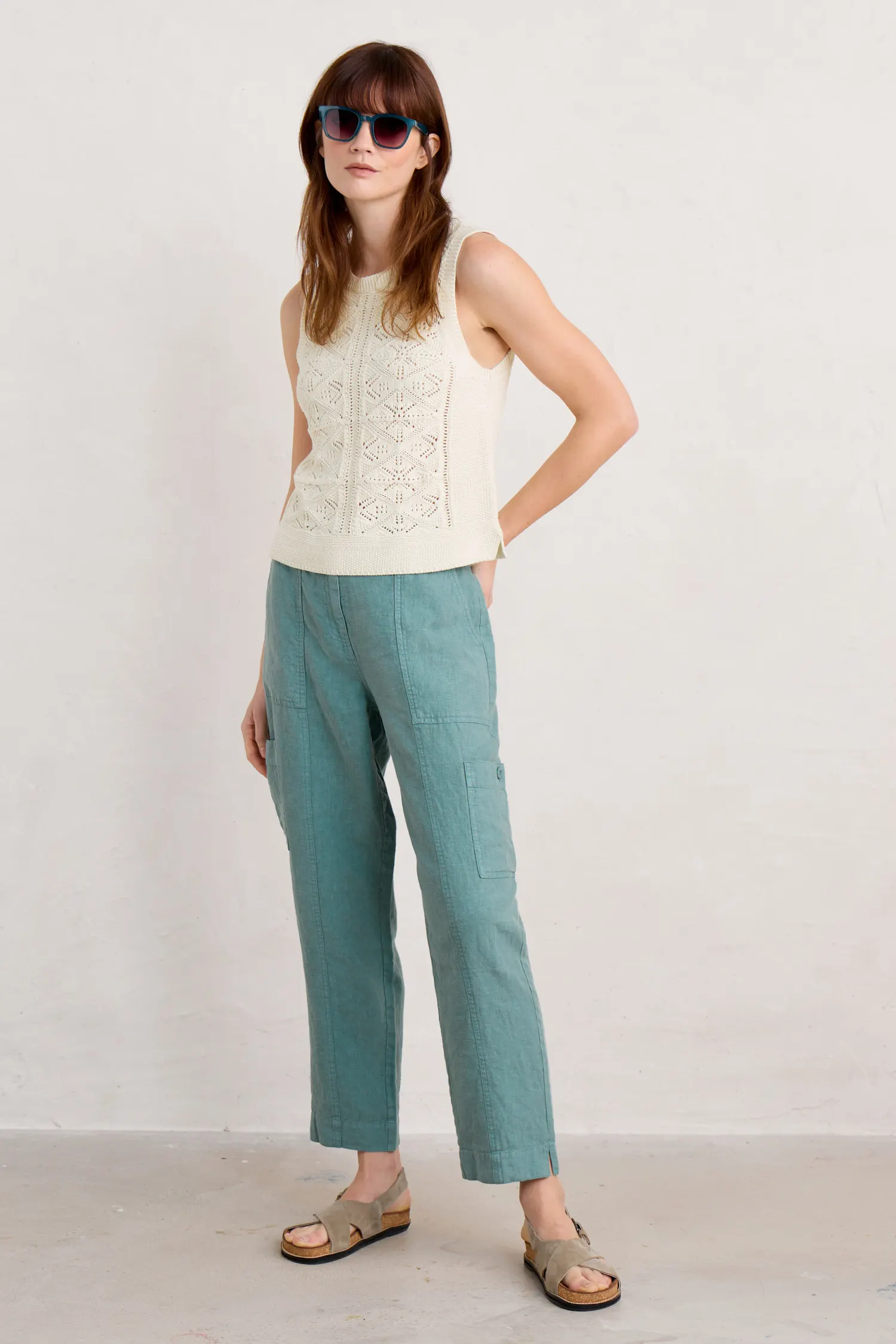 Rock Pipit Linen Trousers