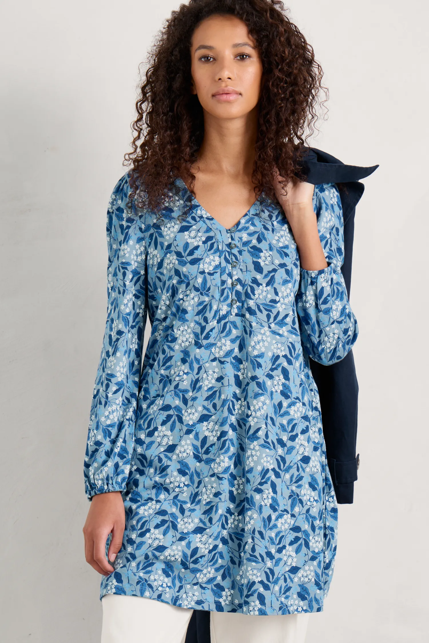 Peg Loom A-Line Jersey Tunic