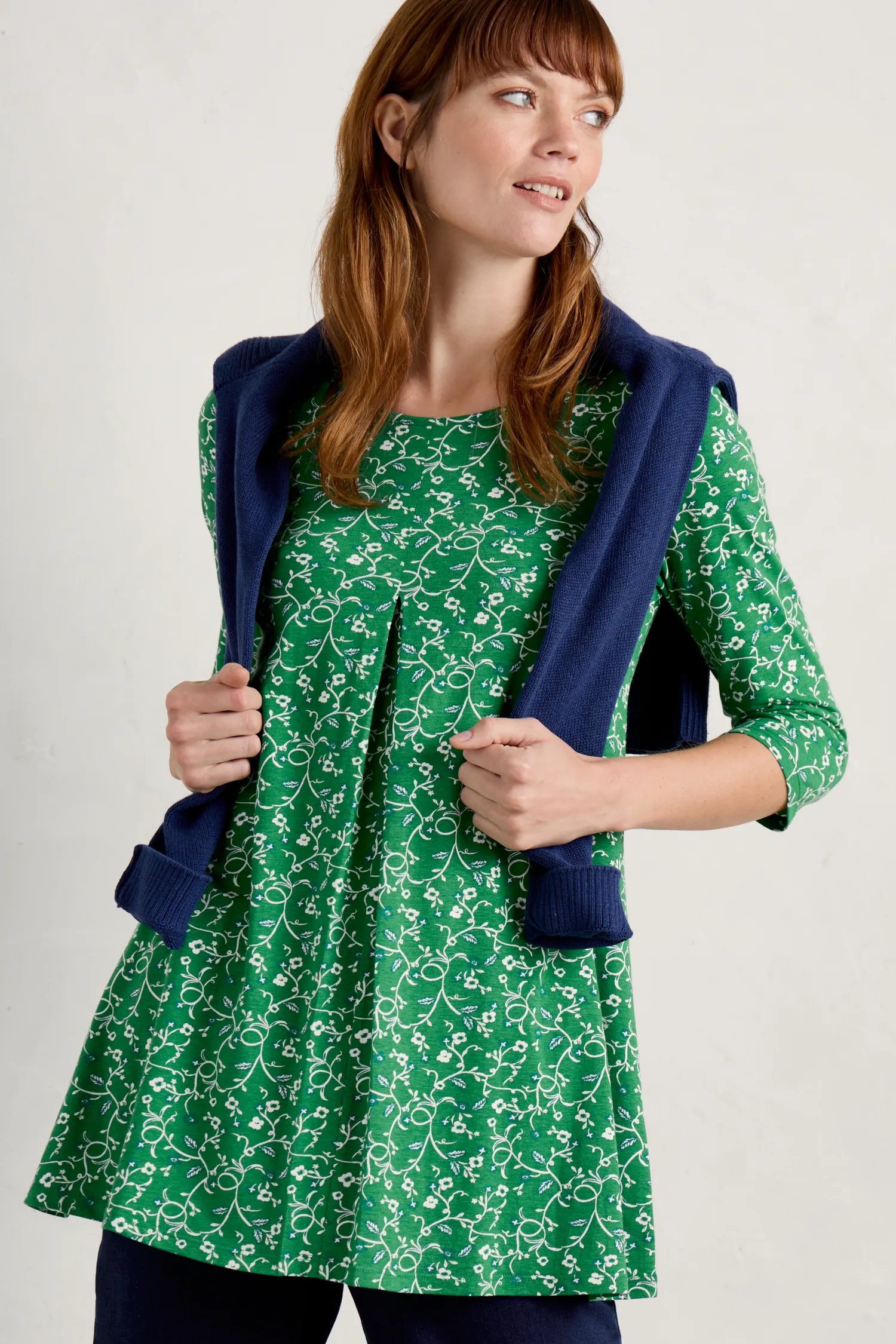 Arusha Cotton Jersey Tunic (GOTS)