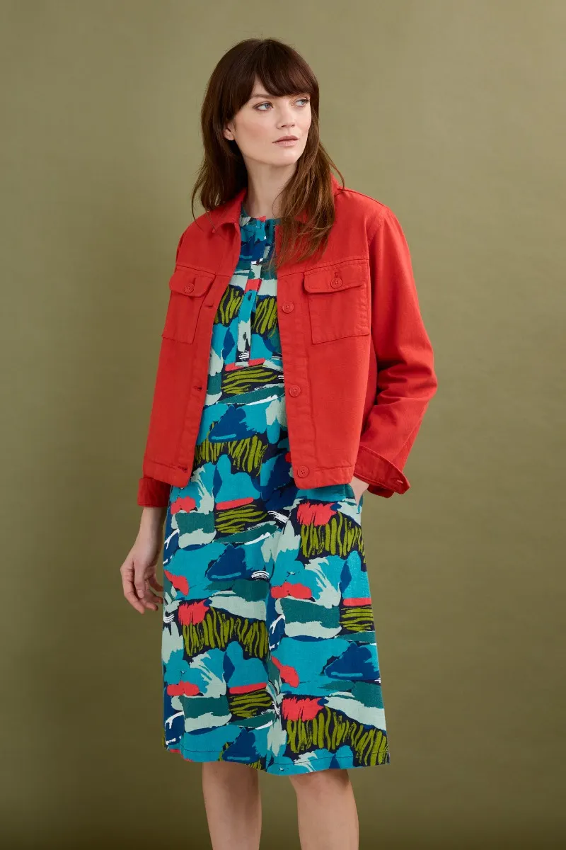 Sea Call A-line Dress