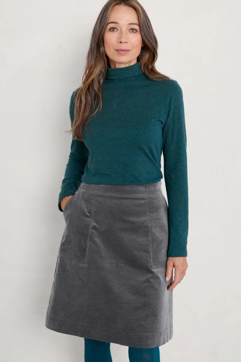 Landing Roll Neck Top (GOTS)