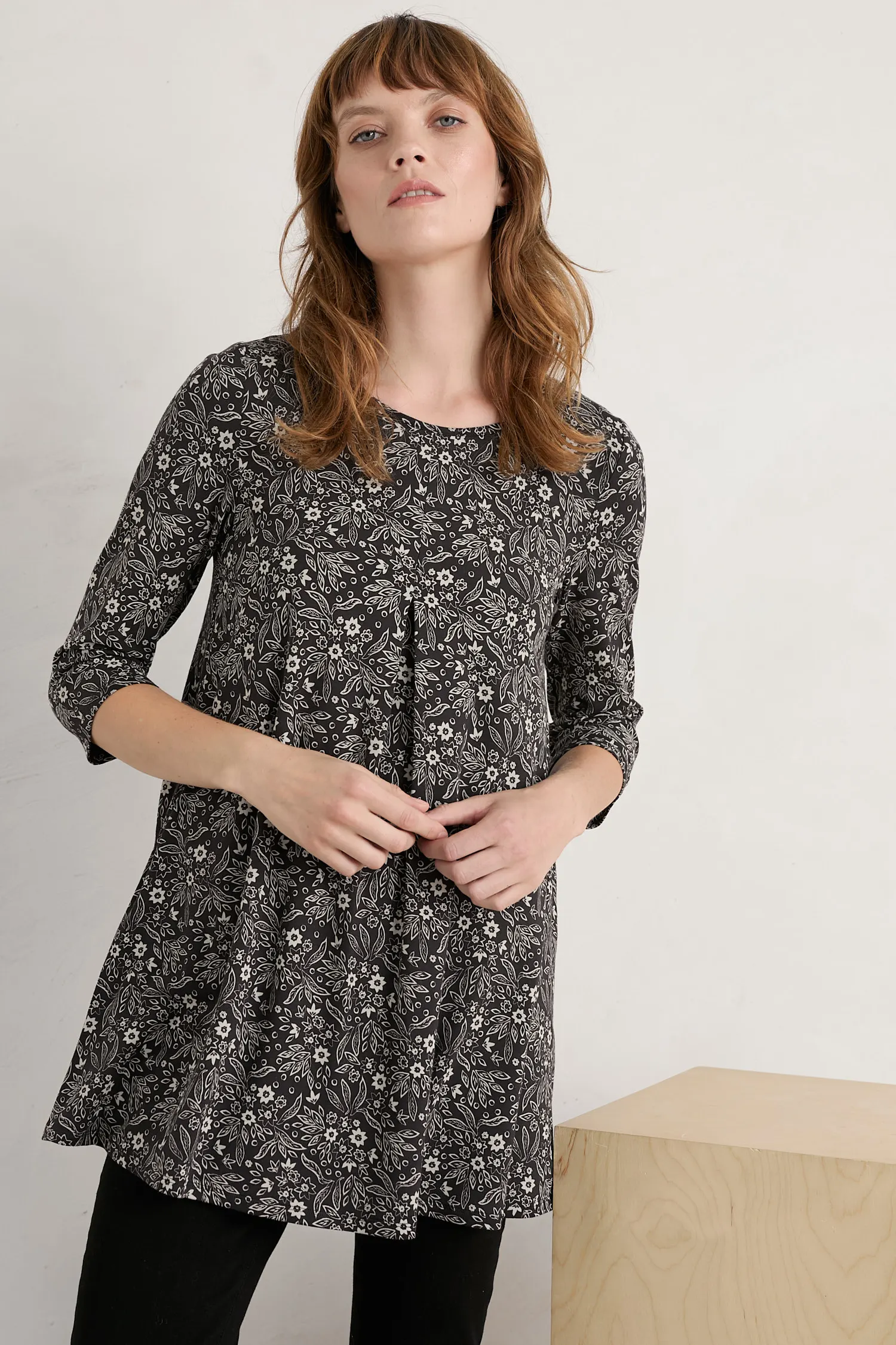 Arusha Cotton Jersey Tunic (GOTS)