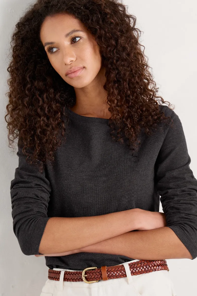 Easel Long Sleeve Jersey Top (GOTS)