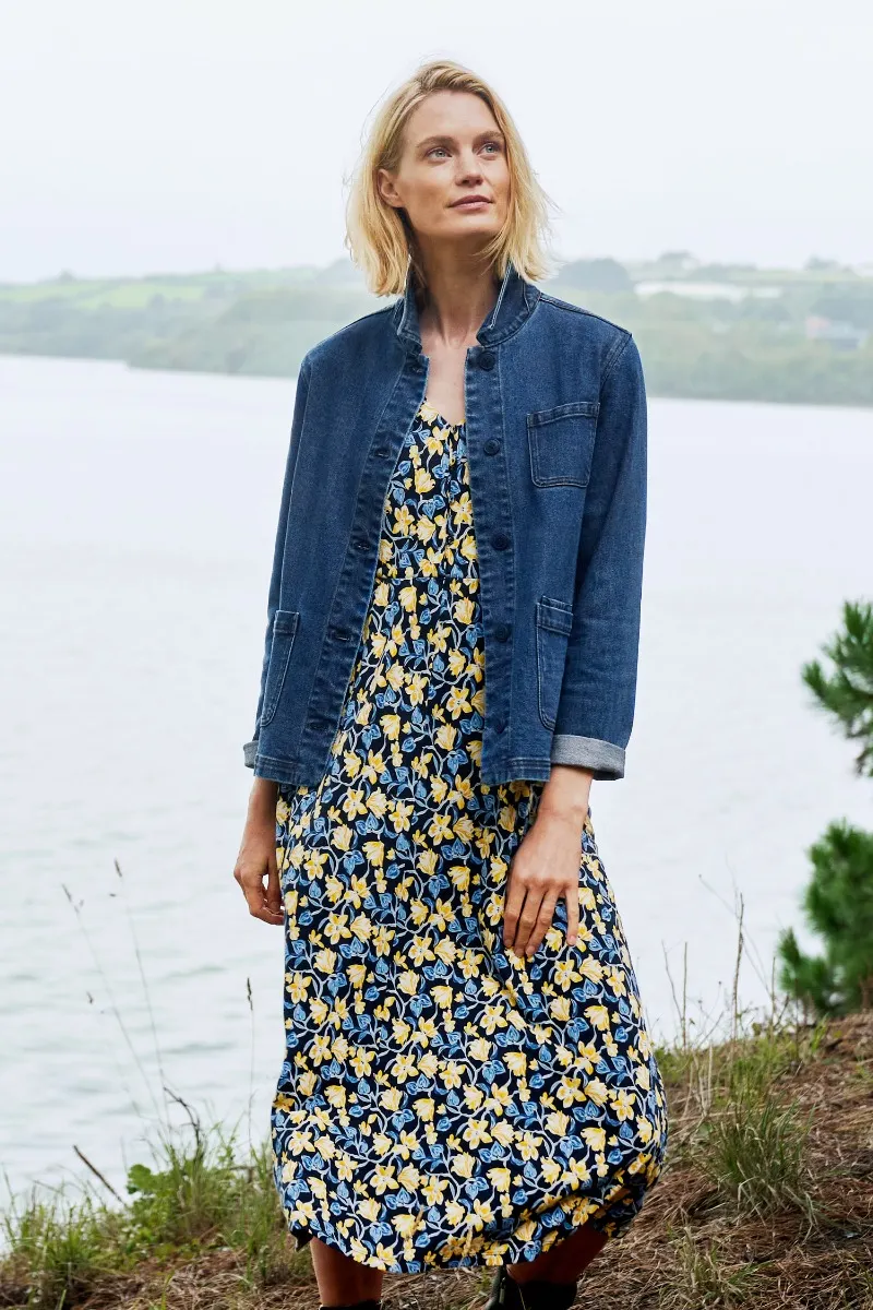 Ava Jersey V-Neck Dress