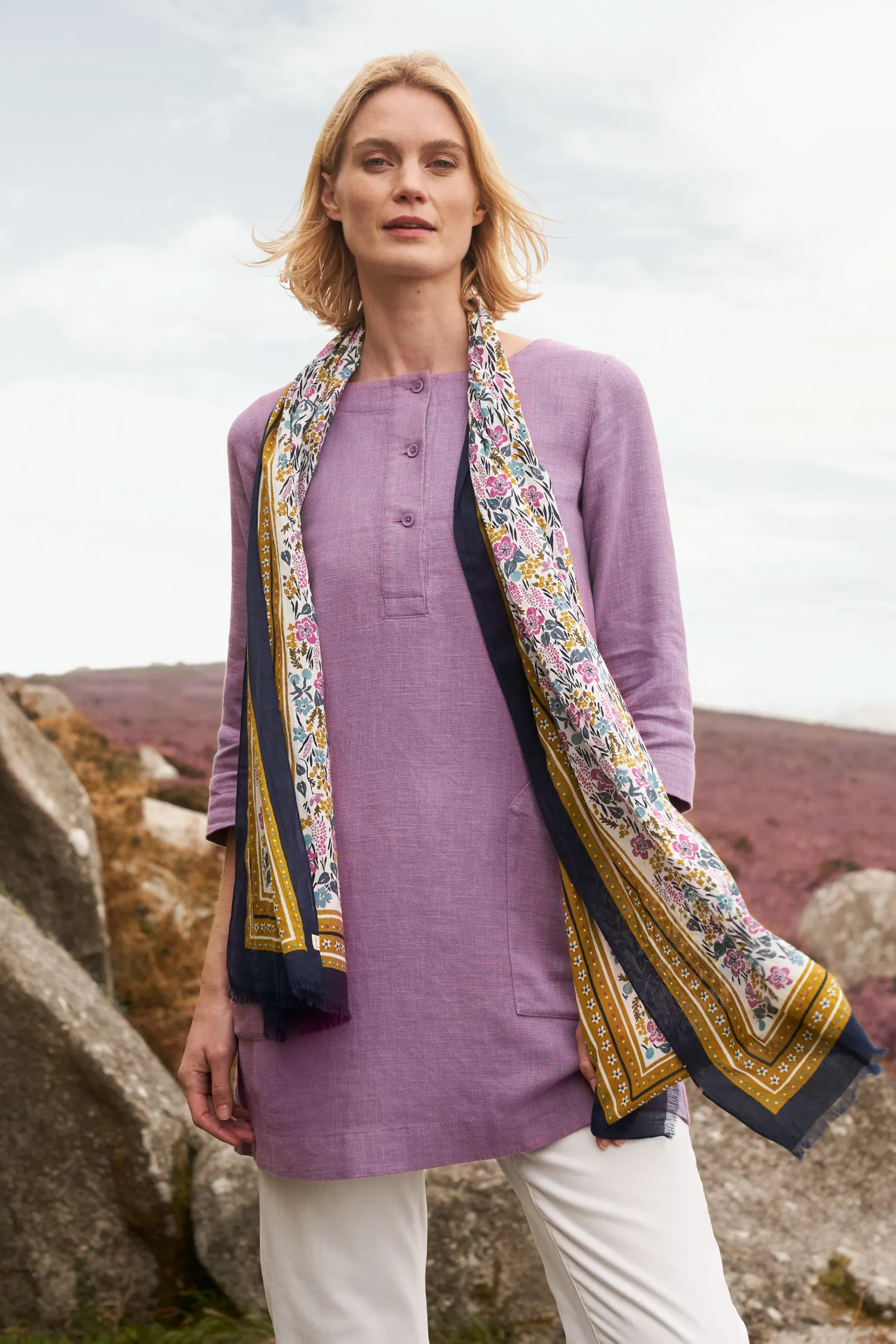 Lighthouse Rock 3/4 Sleeve Tunic