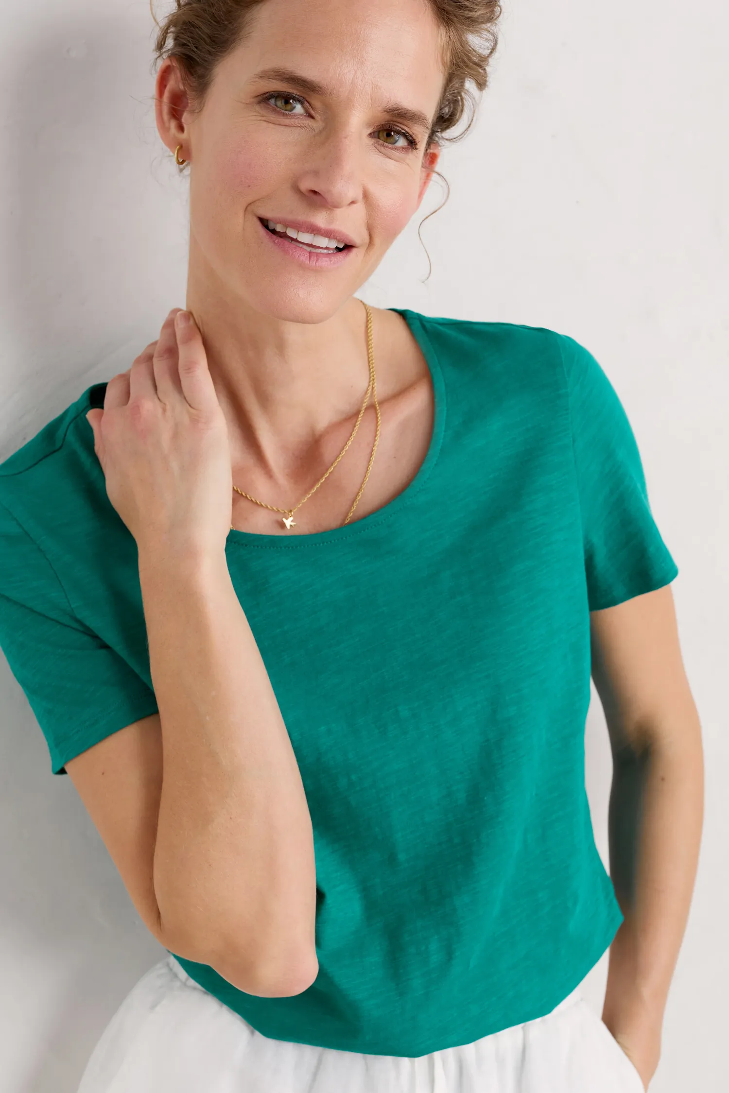 Camerance Scoop Neck T-Shirt (GOTS)