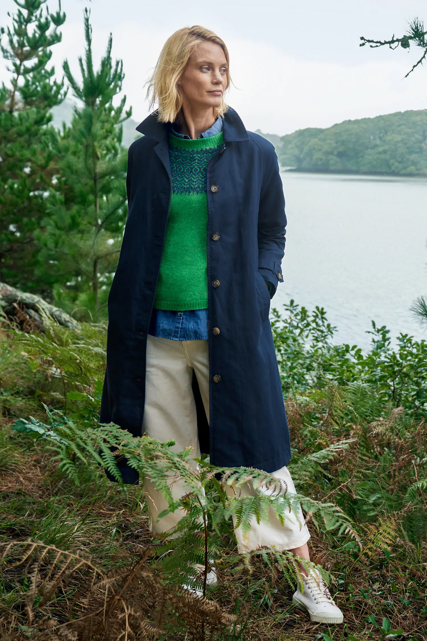 Boscastle Organic Cotton Mac