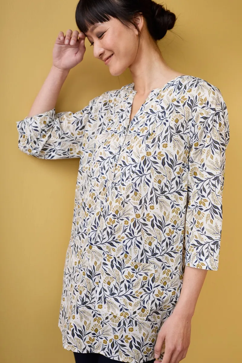 Aventurier Printed Cotton Tunic (GOTS)
