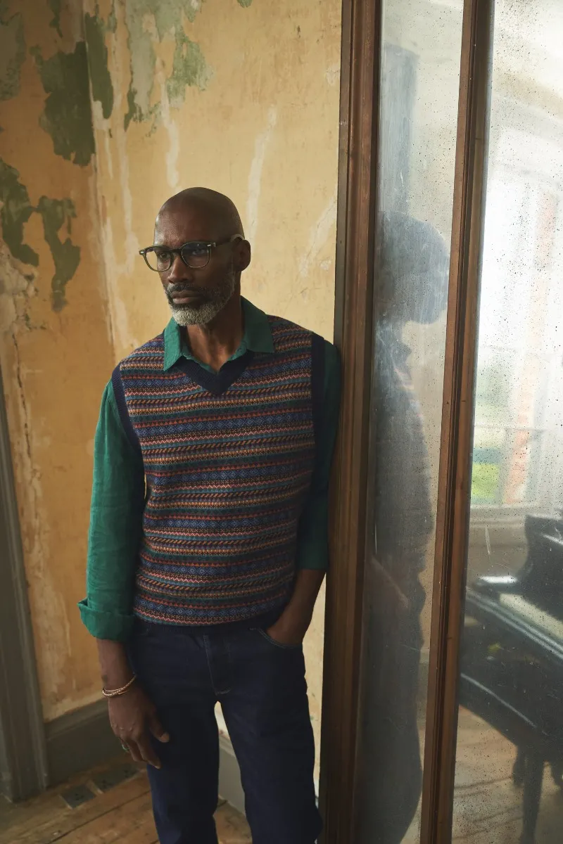 Men's Fair Isle Walt Vest