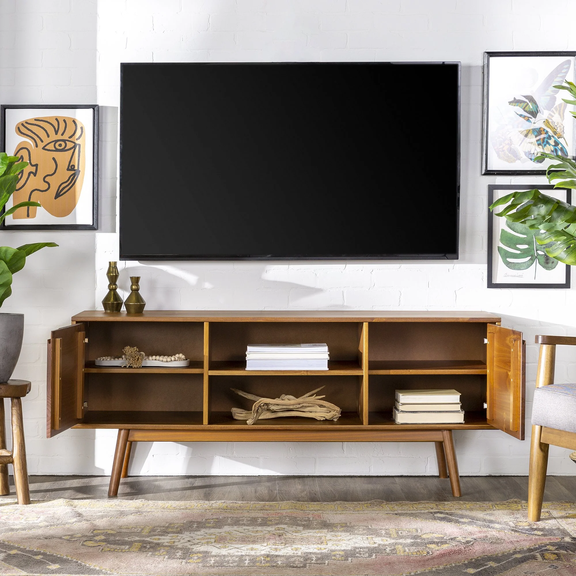 Sloane Adair Solid Wood TV Stand