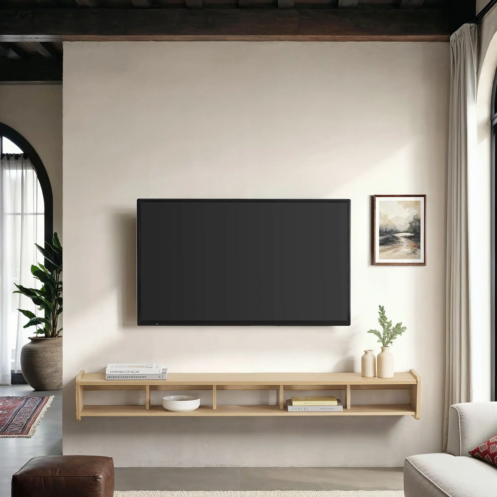 Floating Minimalist TV Stand
