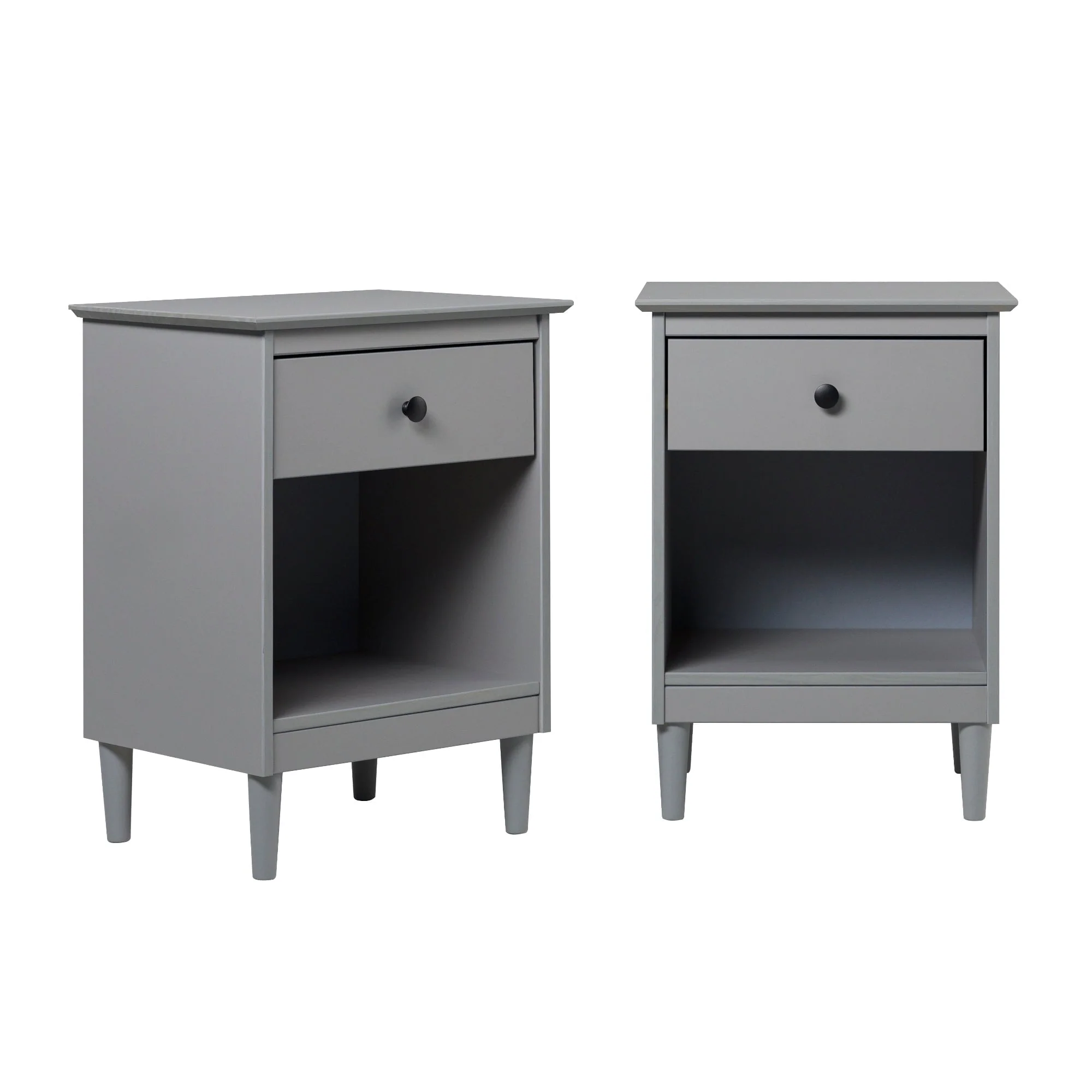 Spencer Solid Transitional Wood Nightstand