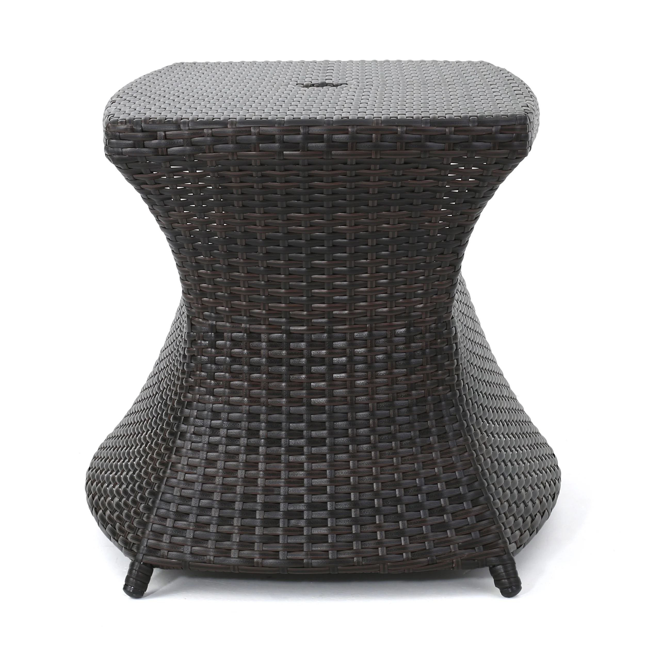 Walker Edison | Wicker Outdoor Patio Coffee Table
