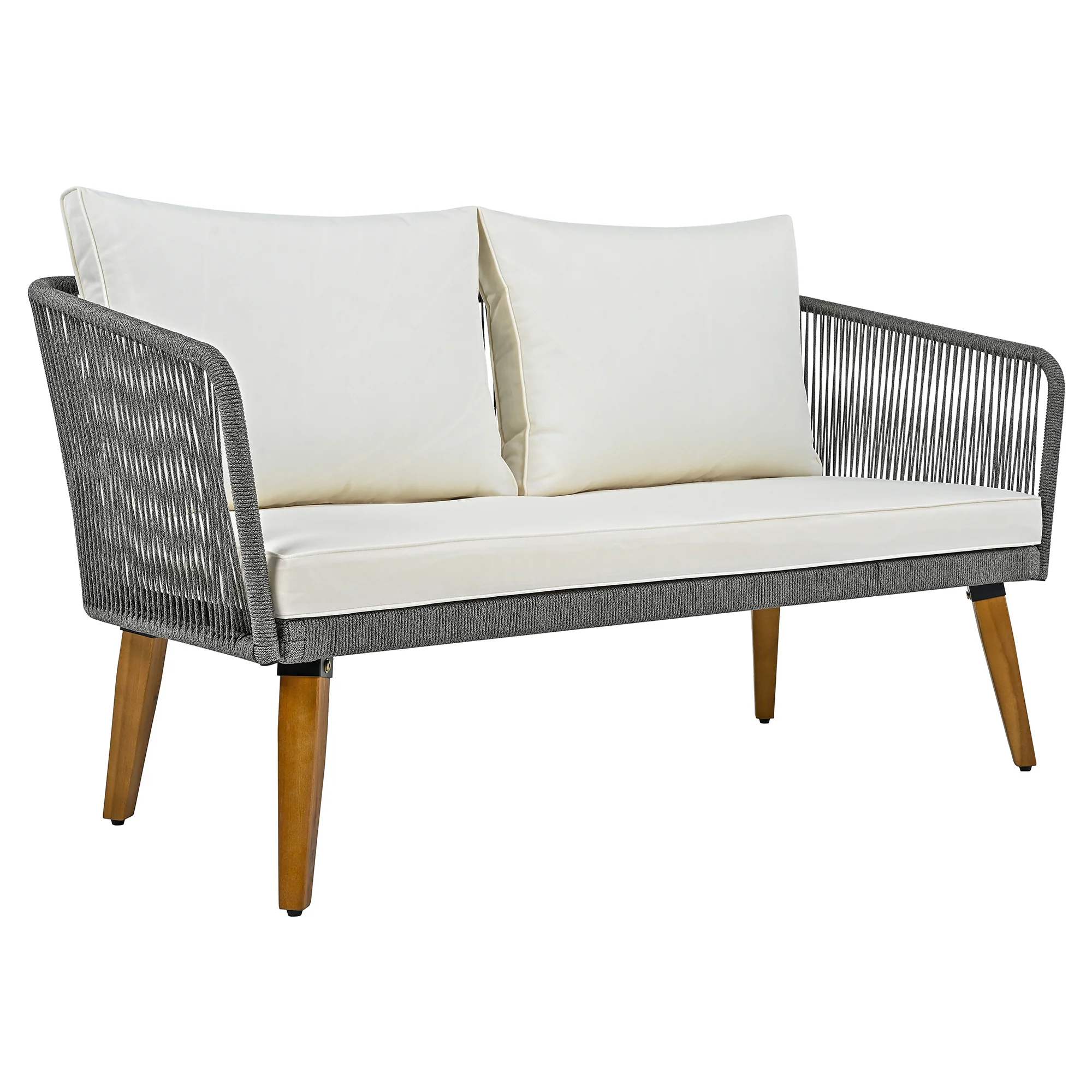 Walker Edison | Rope Patio Furniture Set